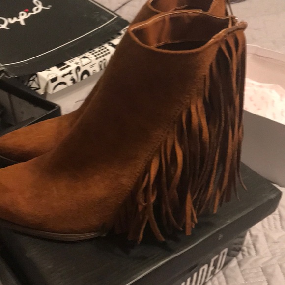 Fringe Booties - Picture 3 of 3